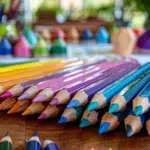 évaluation des crayons de couleur