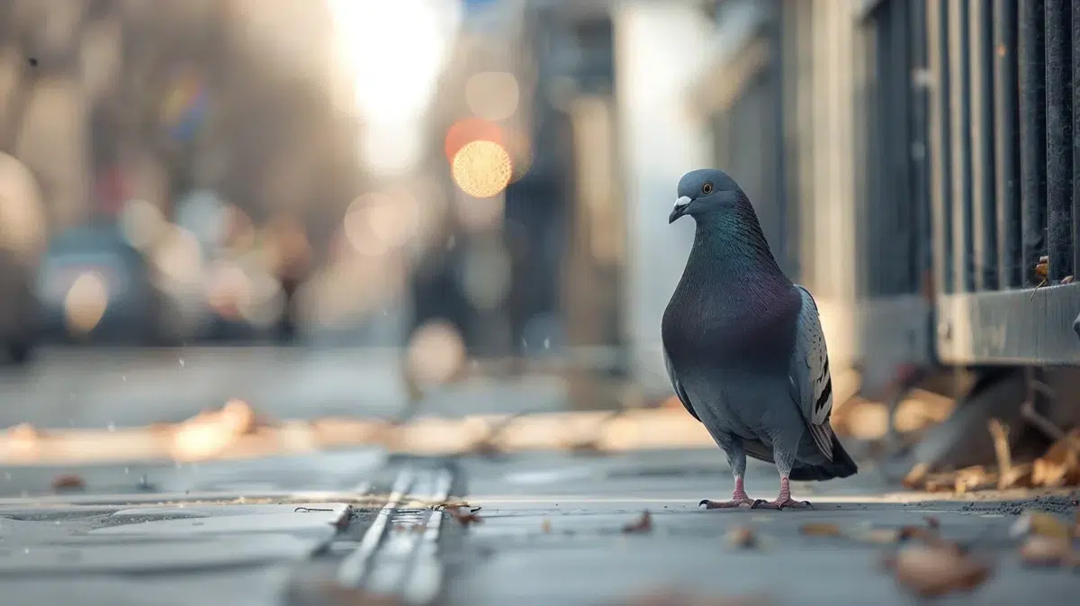 pigeons en milieu urbain